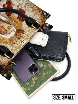 Catholight Lady of Fatima Elegance Leather Bag