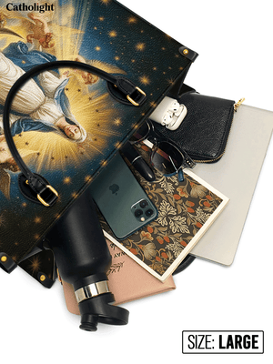 Catholight The Queen of Heaven Leather Bag