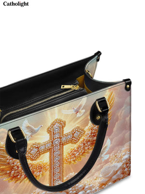 Catholight Dove of Peace Leather Bag