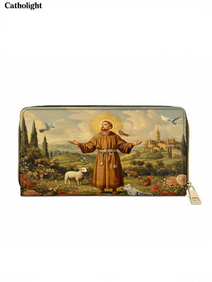 Catholight The Spirit of Nature Leather Wallet Purse