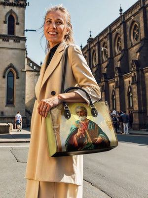 Catholight Saint Peter’s Legacy Leather Bag
