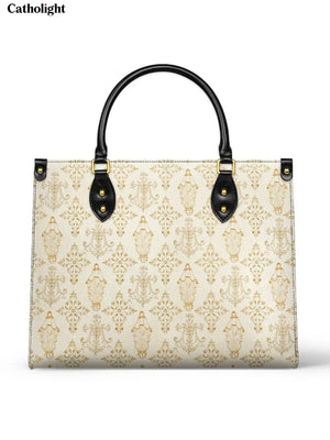 Catholight The Ave Maria Pattern Leather Bag