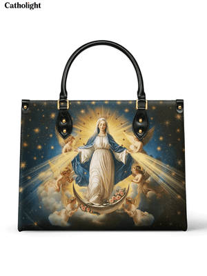 Catholight The Queen of Heaven Leather Bag