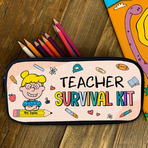 Personalized Gifts For Teacher Pencil Case 02katn110724 Survival Kit-Homacus