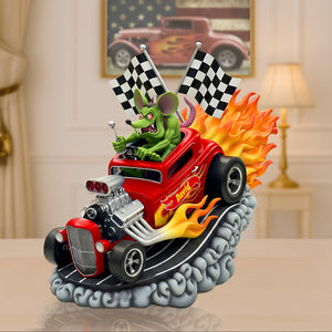 Personalized Gift For Hot Rod Lovers Acrylic Plaque, Hot Rod Racing 03qhtn180625