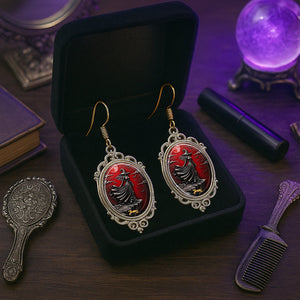 Mystic Witch Moon Earrings - Personalized Gifts For Witch Lovers 01PGTN110725