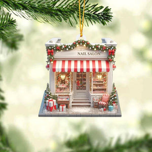 Personalized Gifts For Her Acrylic Ornament, Nail Salon 02tgtn211124 - Ornament - GoDuckee