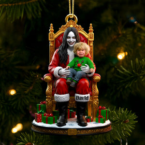 Horror Santa Custom Photo Ornament Christmas Gifts 01DTDT100925