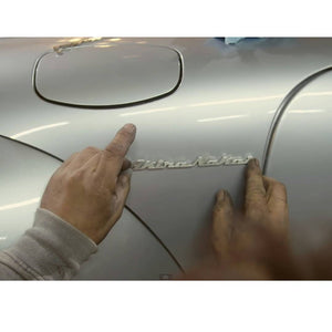 3D Letters Name Custom Metal Car Emblems With Double-sided Adhesive Tape-Homacus