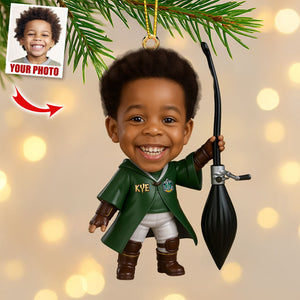 Funny Fantasy Ornament - Custom Photo Gifts For Fantasy Novel Fans 04huti260825