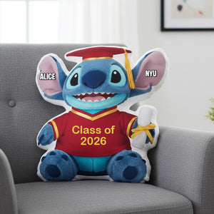 Graduation Shaped Pillow Personalized Gifts For Graduates 02natn081125