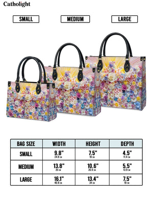 Catholight Floral Resurrection Leather Bag