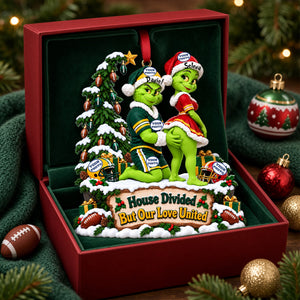 Naughty Couple Christmas Ornament - Personalized Gifts For Sports Loving Couple 05ohlu051026