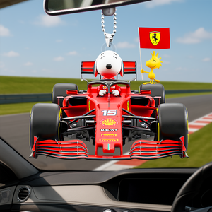 Red Buddy Racer Car Ornament - Personalized Gifts For Movie Lovers 02NALU210725