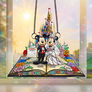 Couple suncatcher  - Personalized Gifts For Married Couple 01OHPU140725