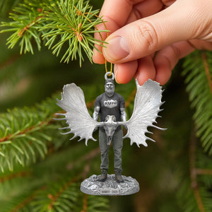 Hunting Trophy Moment Christmas Ornament, Personalized Gifts For Hunting Lovers 01qhtn290825