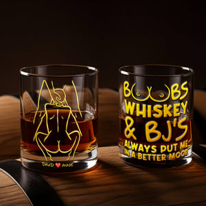 Couple's Best Mood Round Glass - Personalized Gifts For Couples 03NALU031225