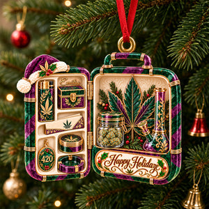 Stoner Lifestyle Acrylic Ornament - Personalized Christmas Gifts 05todh141026