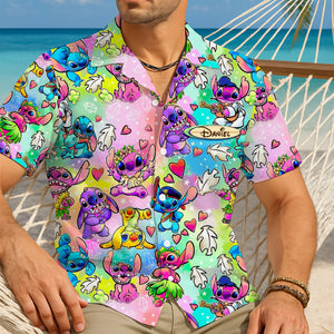 Tropical Aliens Hawaiian Shirt - Personalized Gifts For Movie Lovers 02HULU170725