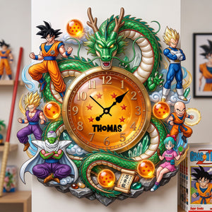 Power Acrylic Hanging Wall Clock Personalized Gifts 01TYLU230726