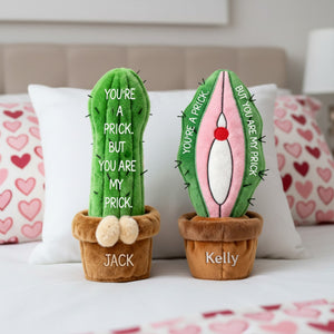 Prick Couple Custom Shape Pillow, Personalized Gifts For Couple 06qhmg151125