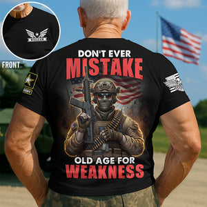 Old Warrior 3D Shirt – Personalized Gifts For Veteran 01huqn210725