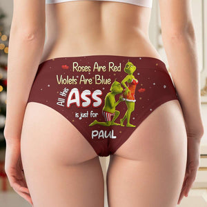 Funny Couple Women's Briefs Personalized Gifts For Women 01NADT141025