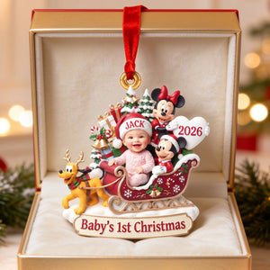 Lovely Baby Acrylic Ornament - Personalized Christmas Gifts 01tydh110826