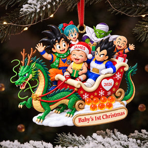 Baby’s Legendary Warrior Crew Ornament - Personalized Gift For Kids 04TYTA161026