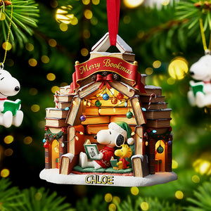 Personalized Gifts For Book Lovers Christmas Ornament 04kita190925
