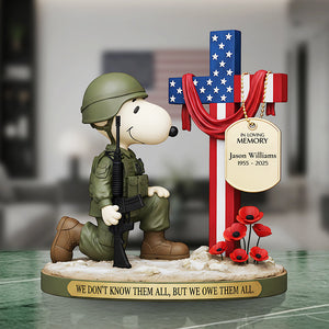 Personalized Gifts For Veterans, Military Acrylic Plaque 03kita011025