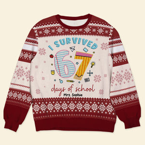 Classroom Fun Ugly Sweater – Personalized Gifts For Teachers & Kids 02naqn191125