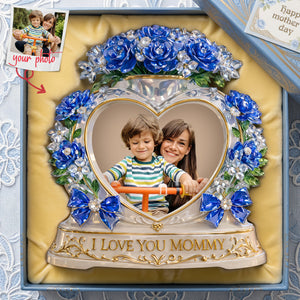 Bloom With Love Acrylic Plaque - Custom Photo Gifts For Mother's Day 03TYTA130326