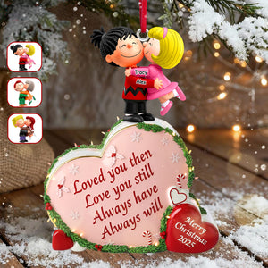 Personalized Gifts For Couple Christmas Acrylic Ornament 03tgmg041125