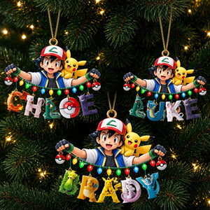 Adventure Alphabet Custom Name Ornament - Personalized Christmas Gifts 03ohdt240926