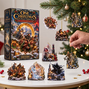 Warriors In Fantastical Journey Advent Calendar Blind Box - Personalized Christmas Gifts 01hatn280926