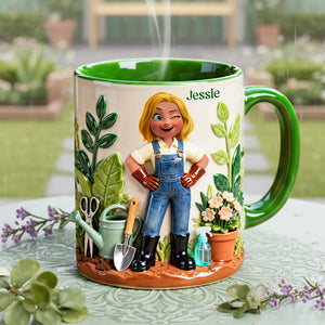 Gardening Coffee Accent Mug - Personalized Gifts For Garden Lovers 01kita130126