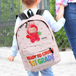 Cute Monster Backpack Personalized Gifts For Kids 03pgtn010825-Homacus