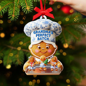 Personalized Gifts For Grandma Christmas Ornament 03pgta240925 - Ornament - GoDuckee