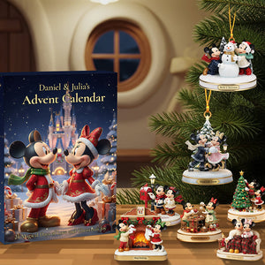 Couple Christmas Activities Advent Calendar Custom Acrylic Blindbox - Personalized Gift For Christmas 04pgta221025