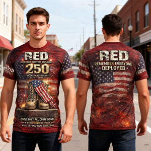250 Years of Freedom Anniversary 3D Shirt - Personalized Gift For Patriots 03HULU270226