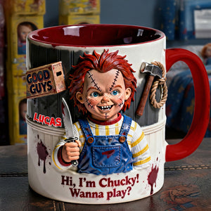 Horror Villain Accent Mug - Personalized Gifts 01namg050126