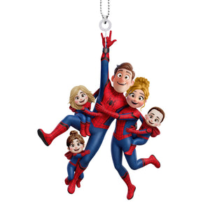 Fun Swing Family Car Hanging Ornament - Personalized Gifts For Family 03qhqn200726