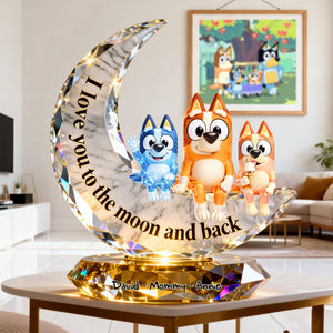 Under The Moonlight Acrylic Plaque - Personalized Gifts For Mom 06OHLU130226