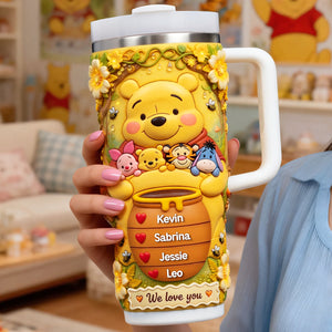 Childhood Mom And Kids 40oz Tumbler - Personalized Gifts For Mother's Day Tumbler 02TYTA280326