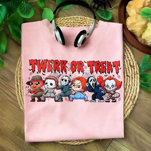 Funny Twerk Or Treat Shirt - Halloween Gift For Movie Fans 102laxx180725-Homacus