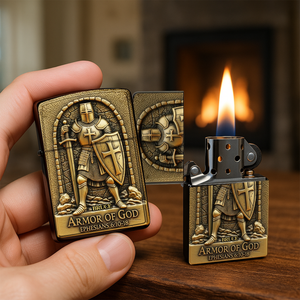 Armor of God Lighter Personalized Gifts For Christian 04TOLU150825