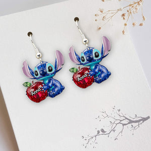 Blue Alien Teacher Earrings - Personalized Gifts For Teachers 02pgmg160725