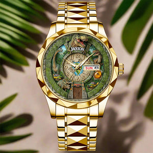 Adventure Stainless Steel Men's Watch Personalized Gifts For Him 04HUMG260126