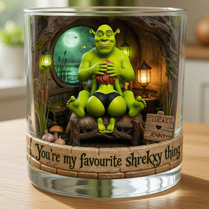 Naughty Couples Drinking Glass - Personalized Gifts For Couples 01todt300626